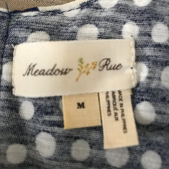 MEADOW RUE THROUGHWAY LAYERED TANK FLORAL DOTS M - Picture 4 of 5